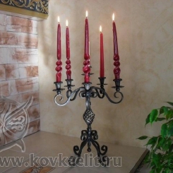 Кованый подсвечник КП_12