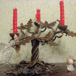 Кованый подсвечник КП_13