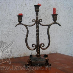 Кованый подсвечник КП_17