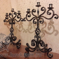 Кованый подсвечник КП_20