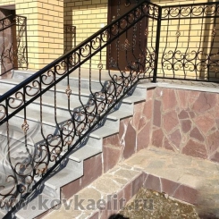 Кованые перила Эконом КПЭ_11