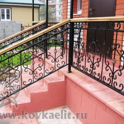 Кованые перила Эконом КПЭ_12