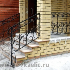 Кованые перила Эконом КПЭ_17