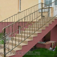Кованые перила Эконом КПЭ_19