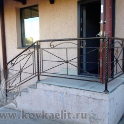 Кованые перила Эконом КПЭ_34
