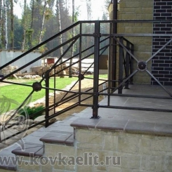 Кованые перила Эконом КПЭ_35