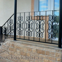 Кованые перила Эконом КПЭ_56