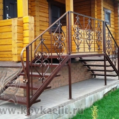 Кованые перила Эконом КПЭ_62