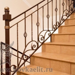 Кованые перила Эконом КПЭ_73
