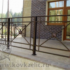 Кованые перила Эконом КПЭ_83