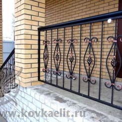 Кованые перила Эконом КПЭ_90