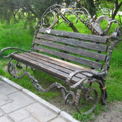 Кованые скамейки КС_30