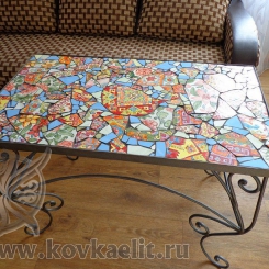 Кованый стол и стулья КСС_27