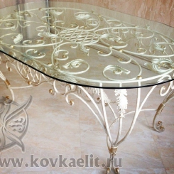 Кованый стол и стулья КСС_33