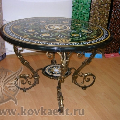 Кованый стол и стулья КСС_37