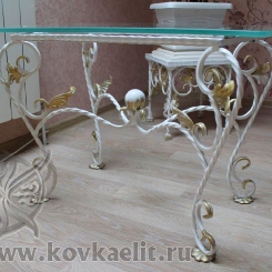 Кованый стол и стулья КСС_42