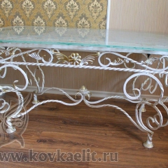 Кованый стол и стулья КСС_43