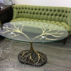 Кованый стол и стулья КСС_45